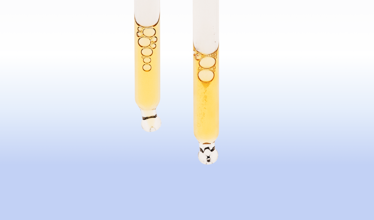 Skin Diligent products in pipette